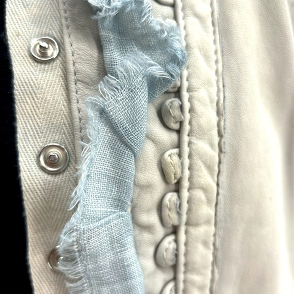 UEC Vintage Roncarati leather blazer size 40/ 4 - Picture 14 of 16